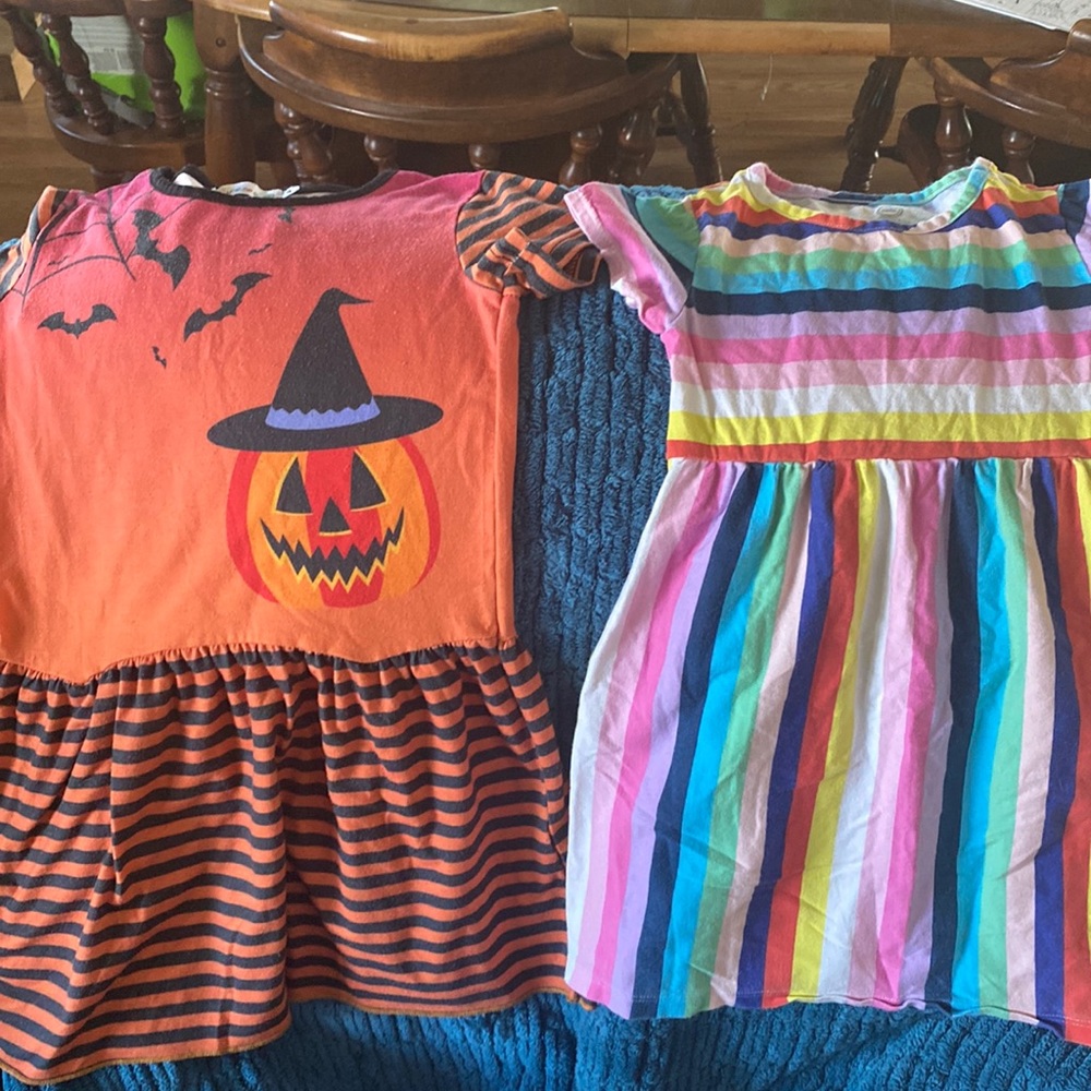 2 size 4t girls dresses